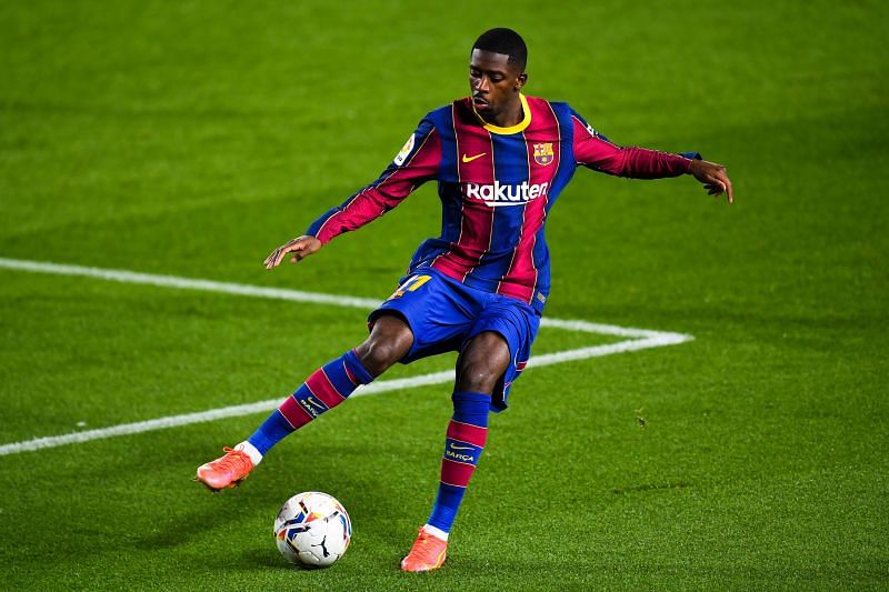 Barcelona's Ousmane Dembele